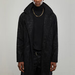 Paisley Coat // Black (M)