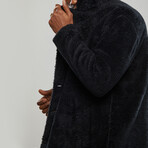 Teddy Coat // Black (L)