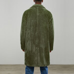 Teddy Coat // Green (M)