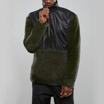 Punch Pocket Jacket // Green + Black (XL)