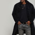 Teddy Coat // Black (L)