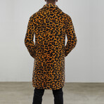 Animal Print Coat // Leopard (XL)