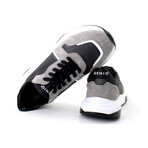 Yaprak Sneakers // Gray + White + Black (Euro: 40)