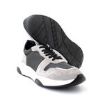 Yaprak Sneakers // Gray + White + Black (Euro: 40)