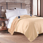 Ultra Velvet Microflannel Electric Blankets // Camel (Full // 72x90)