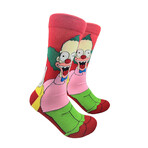 The Simpsons // Krusty the Clown // Cartoon Socks