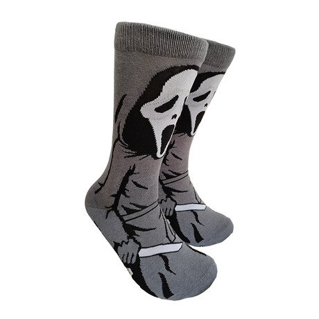 Scream // Ghostface // Cartoon Socks