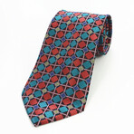 Silk Neck Tie // Multicolor Check