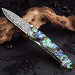 Damascus Pocket Knife