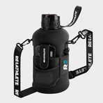 DRINQ Half-Gallon Water Bottle // Black