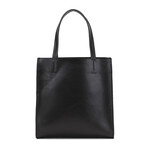Sade Leather Tote Bag // Black