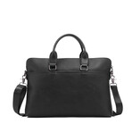 Ares Leather Laptop Bag // Black