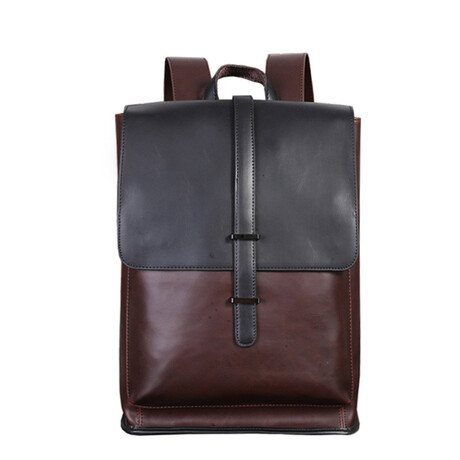 Gram Leather Backpack // Coffee