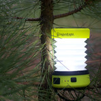 Hybridlight PUC Expandable Solar Lantern/Flashlight // Charger Yellow