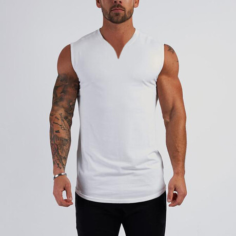 Brandon Top // White (XS)