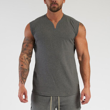 Brandon Top // Gray (XS)