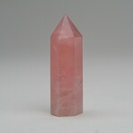 Rose Quartz Polished Point From Brazil