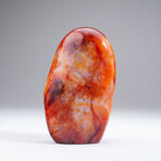 Genuine Polished Carnelian Agate Freeform from Madagascar // 2.3 lbs