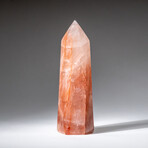 Genuine Polished Strawberry Quartz Point