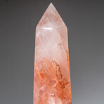 Genuine Polished Strawberry Quartz Point