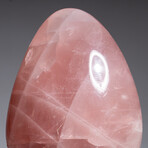 Genuine Polished Rose Quartz Freeform From Madagascar