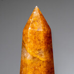 Genuine Polished Lemon Quartz Point