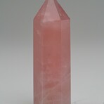 Rose Quartz Polished Point From Brazil