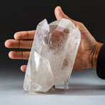 Genuine Polished Clear Quartz Point From Brazil // 2.5 lbs