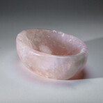 Genuine Polished Rose Quartz Bowl // V1