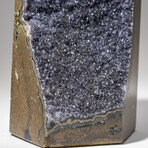 Genuine Polished Amethyst Crystal Geode Point From Brazil