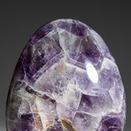 Genuine Polished Chevron Amethyst Freeform from Brazil