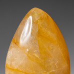 Genuine Polished Lemon Quartz Freeform from Madagascar // Small