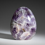 Genuine Polished Chevron Amethyst Freeform from Brazil