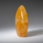 Genuine Polished Lemon Quartz Freeform from Madagascar // Small