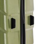 InUSA Aurum Lightweight Hardside Spinner Luggage 24" (Green)