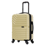 InUSA Aurum Lightweight Hardside Spinner Luggage 20" Carry-on (Champagne)