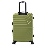 InUSA Aurum Lightweight Hardside Spinner Luggage 24" (Green)