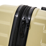 InUSA Aurum Lightweight Hardside Spinner Luggage 20" Carry-on (Champagne)