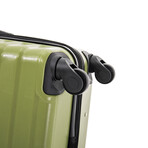 InUSA Aurum Lightweight Hardside Spinner Luggage 32" (Green)