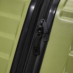 InUSA Aurum Lightweight Hardside Spinner Luggage 28" (Green)