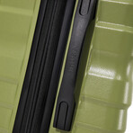InUSA Aurum Lightweight Hardside Spinner Luggage 20" Carry-on (Green)
