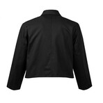 Zip Up Jacket // Black (XS)