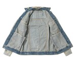 Denim Shirt Jacket // Blue (L)