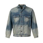 Denim Shirt Jacket // Blue (L)