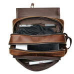 073 Backpack Leather Bag // Tan