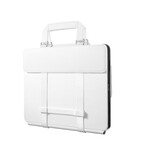 PITAKA FlipBook Case // White (iPad 12.9")