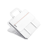 PITAKA FlipBook Case // White (iPad 12.9")