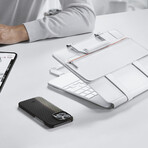 PITAKA FlipBook Case // White (iPad 12.9")