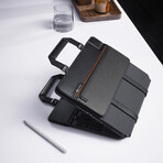 PITAKA FlipBook Case // Black (iPad 12.9")