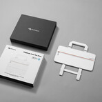 PITAKA FlipBook Case // White (iPad 12.9")